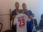 NÓNG: Van der Vaart cập bến Hamburg