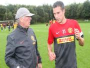 Sir Alex đặt mục tiêu "khủng" cho Robin Van Persie