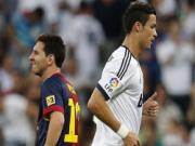 Khoảnh khắc độc ở trận El Clasico: Ronaldo và Messi không thèm "giao hảo" với nhau