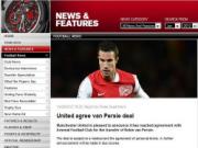 Van Persie "tạo bão" trên Twitter
