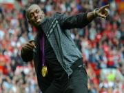 Vidic và Evra "lo ngại" mất vị trí vào tay "tia chớp đen" Usain Bolt