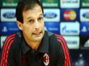 Allegri: Hòa là một bước tiến nhỏ của Milan