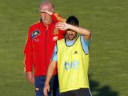 Với David Villa, mũi kiếm của La Seleccion đã bén lại