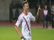 Siêu phẩm của sao trẻ Real trong màu áo U-21 Nga