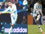 Đến tài đá phạt Messi cũng đang vượt Ronaldo