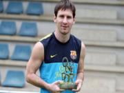 Messi lại giành thêm một danh hiệu cá nhân, CR7 tiếp tục .... về nhì