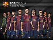 Barca vô địch Champions League trên... mạng xã hội