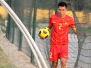 Hậu vệ Việt Cường xin được quay lại đội tuyển