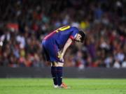 Messi thể hiện phong độ kém cỏi. Vì đâu?