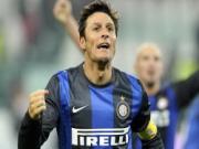 Tuổi 40, Javier Zanetti bứt tốc như một mũi tên