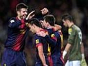 Thắng dễ Malaga, Barca tiếp tục bỏ xa phần còn lại của La Liga