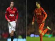 Thư hùng đêm Chủ Nhật: Suarez hay Van Persie sẽ thắng?