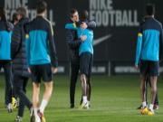 Tito Vilanova chính thức tái xuất trên sân tập