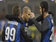 Hạ Pescara 2-0, Inter trở lại top 3