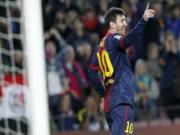 Barcelona 5-1 Osasuna: Ronaldo gọi hattrick, Messi trả lời poker