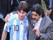 Messi chỉ chịu đá bóng khi được so sánh với Maradona