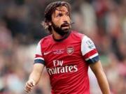 Andrea Pirlo khoác áo Arsenal?