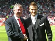 Beckham tính biến Sir Alex thành ... "thuộc cấp"