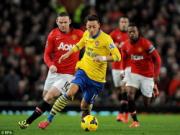 Oezil đã làm gì trước khi bóng lăn tại Old Trafford?