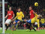 Góc chiến thuật trận M.U 1-0 Arsenal: Phil Jones quá xuất sắc, "David" Moyes quật ngã "Goliath" Wenger