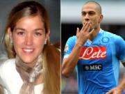 Inler thân thiết với vợ cũ của Cavani