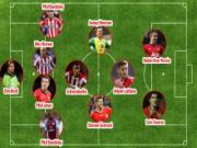 Van Persie, Suarez góp mặt vào đội hình tiêu biểu vòng 11 Premier League