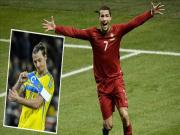 So sánh màn trình diễn của CR7 và Ibra