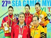 Đội tuyển wushu được “thưởng nóng” 12 triệu đồng