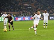 Milan 2-2 Roma: Rượt đuổi ở San Siro