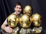 Chưa đoạt Quả bóng Vàng, Messi đã có kỉ lục mới