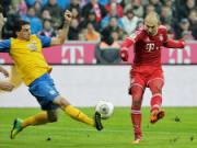 Robben bùng nổ, Bayern Munich thắng nhàn Braunschweig