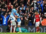 Nasri lớn tiếng:" Cả Barcelona và Real Madrid đều sợ Man City"