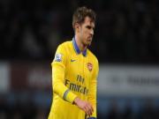 Arsenal: Aaron Ramsey trở lại vào cuối tuần