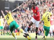 Norwich - M.U: Quỷ đỏ lại nhận quà