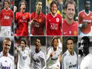 Những ngôi sao từng rời bỏ M.U để khoác áo Real Madrid