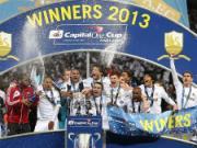 Swansea lần đầu tiên vô địch League Cup