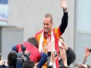 Thắng thuyết phục Schalke, thủ lĩnh Galatasaray tự tin thách thức phần còn lại