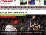 Báo chí quốc tế “ngả mũ” trước sức mạnh phi thường của Barca