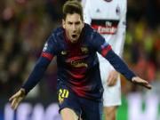 Messi đã vươn tới Ronaldo của năm 2013, hướng tới các huyền thoại