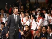 Beckham làm đại sứ bóng đá đầu tiên của Trung Quốc
