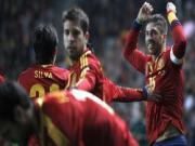 Các cầu thủ Tây Ban Nha thi nhau gửi chiến thư tới Pháp