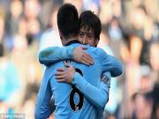 Chơi tốt, Samir Nasri suýt được HLV Mancini  tặng..."quả đấm"