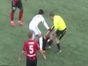 Treo còi trọn đời với trọng tài đánh cầu thủ