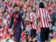 Barca bị chia điểm ở San Mames: Run rẩy đợi Bayern