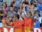 Barcelona B đại thắng kẻ cùng đường Zaragoza