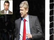 HLV Wenger hài hước như Mr Bean