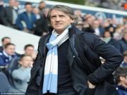 HLV Mancini sắp bị tống khứ khỏi Etihad