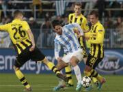 Malaga 0-0 Dortmund: Chia đôi cơn mơ
