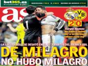 Báo chí thế giới tiếc nuối vì Real Madrid bị loại