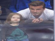 Becks ngọt ngào bên bé Harper